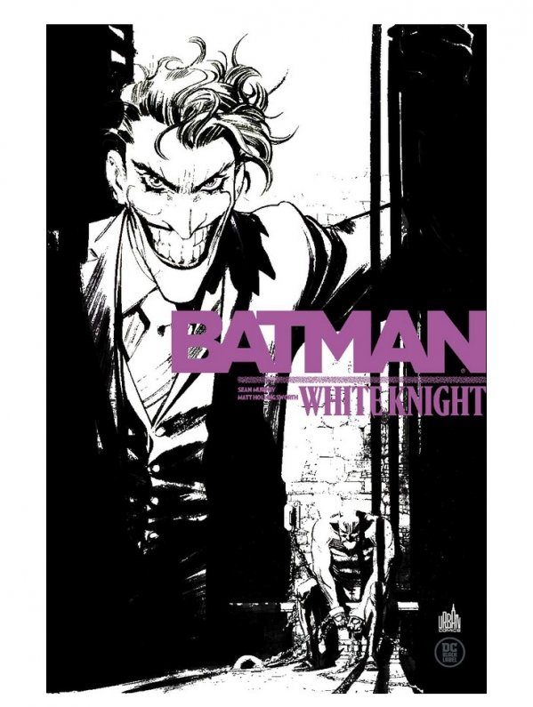 Visuel BATMAN WHITE KNIGHT -  VERSION N&B