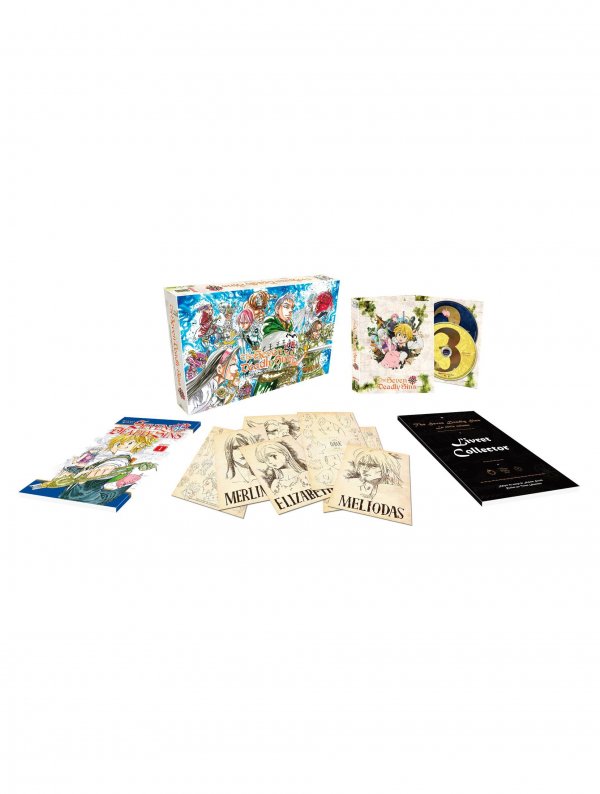 Visuel SEVEN DEADLY SINS SAISON 1 COFFRET COLLECTOR BLURAY