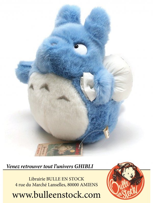 Visuel GHIBLI - PELUCHE TOTORO BLEU (25 CM)