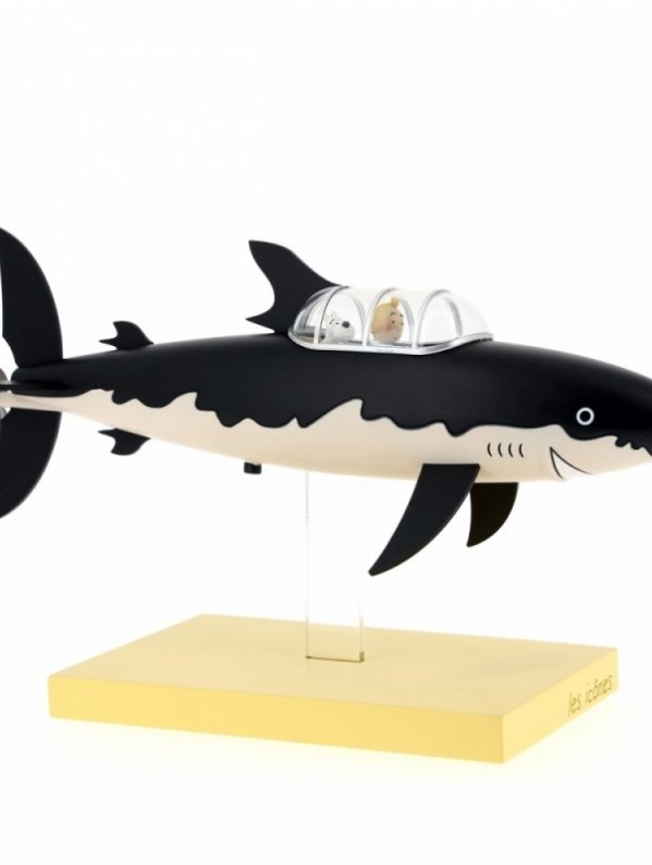 Visuel TINTIN - SOUS MARIN - RESINE LES ICONES