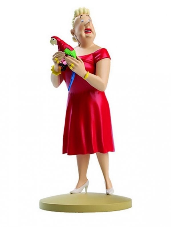 Visuel TINTIN - CASTAFIORE AU PERROQUET - FIGURINE RESINE