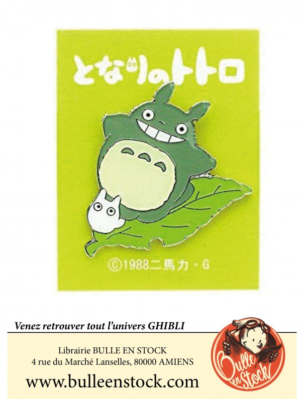 Visuel TOTORO PINS TOTORO FEUILLE