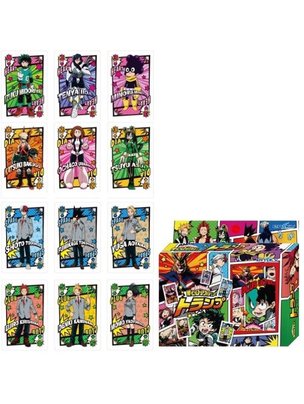 Visuel MY HERO ACADEMIA CARTE A JOUER