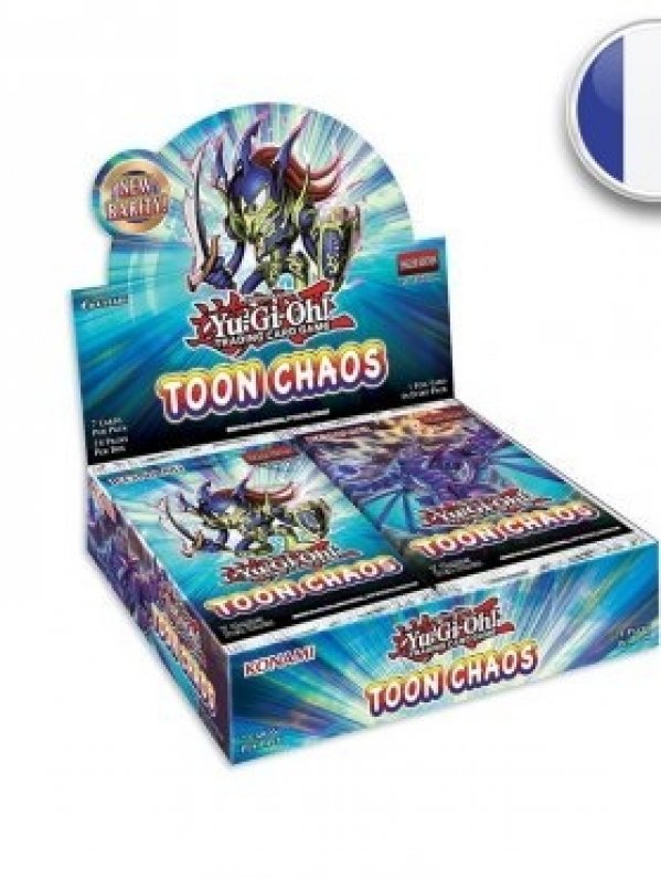 Visuel YU-GI-OH! JCC - CARD GAME LE CHAOS TOON - DISPLAY (24 BOOSTERS)