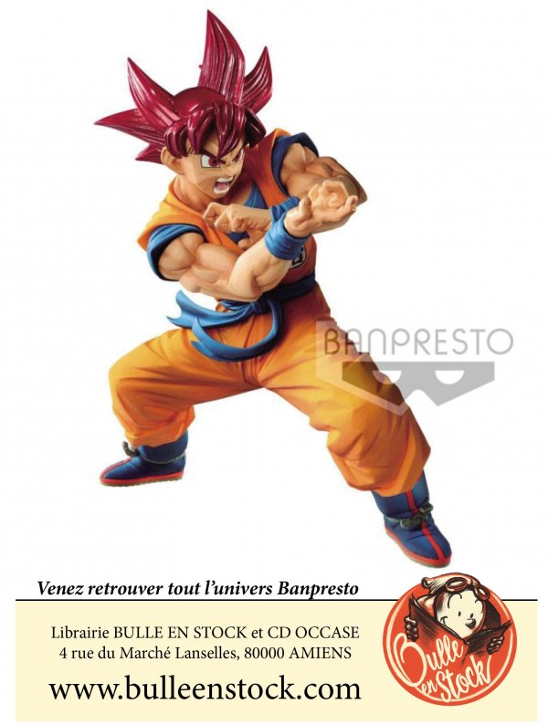 Visuel DRAGON BALL GT - SSGS GOKU SP4 - FIGURINE BLOOD OF SAIYANS 17CM