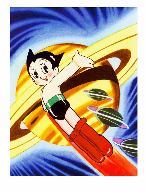 Visuel AFFICHE D'ART TEZUKA ASTRO BOY