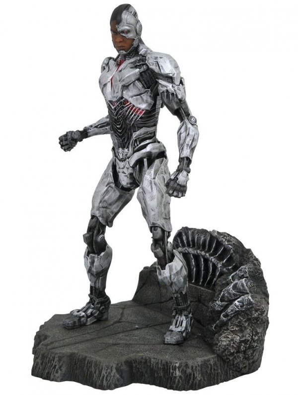 Visuel JUSTICE LEAGUE MOVIE DC GALLERY STATUETTE CYBORG 23 CM - REF: DIAMNOV172423