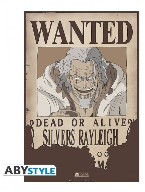 Visuel ONE PIECE - POSTER "WANTED RAYLEIGH"