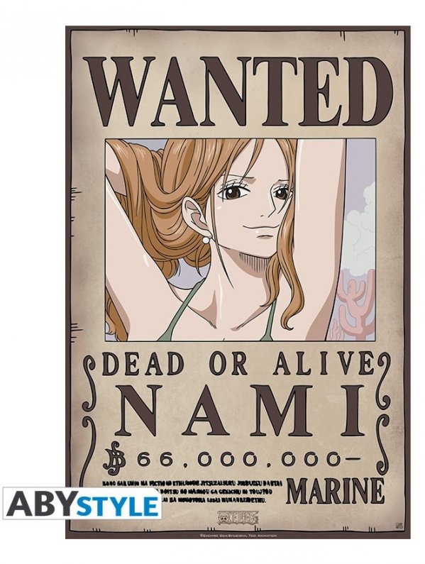Visuel ONE PIECE - POSTER "WANTED NAMI NEW"