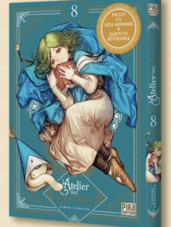 Visuel L'ATELIER DES SORCIERS T08 EDITION COLLECTOR ARTBOOK