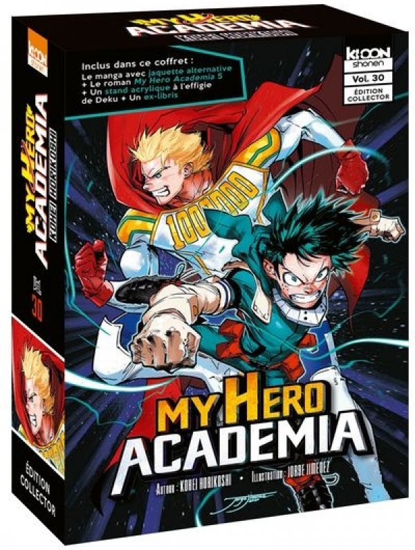 Visuel MY HERO ACADEMIA T30 - EDITION COLLECTOR