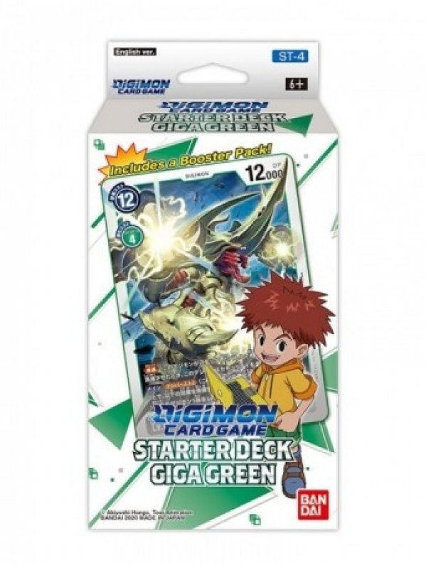 Visuel DIGIMON CARD GAME : Starter Deck 4 Giga Green EN
