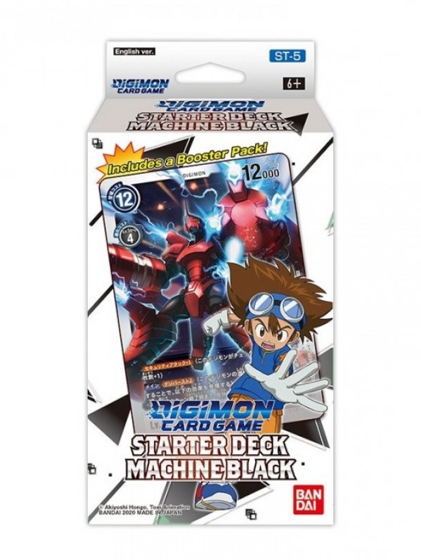 Visuel DIGIMON CARD GAME : Starter Deck 5 Machine Black EN