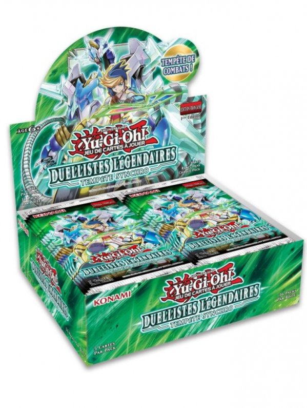 Visuel YU-GI-OH! BOITE 36 BOOSTERS TEMPETE SYNCHRO