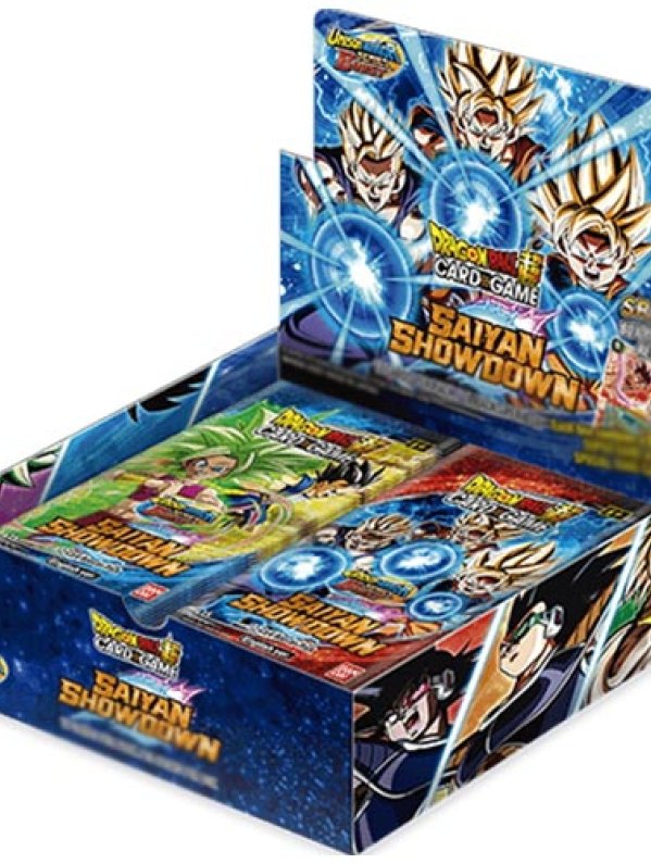 Visuel CARD GAME DRAGON BALL SAIYAN SHOWDOWN BOITE DE 24 BOOSTERS