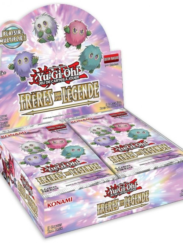 Visuel YU-GI-OH! - FRERES DE LEGENDE - BOITE DE 24 BOOSTER