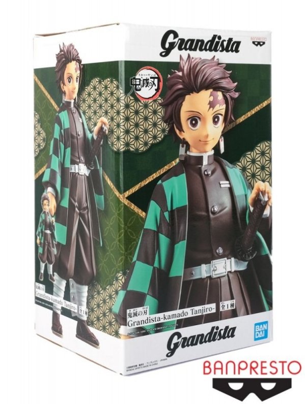 Visuel DEMON SLAYER KIMETSU NO YAIBA : GRANDISTA - TANJIRO KAMADO (24cm) / REF: BAN17622