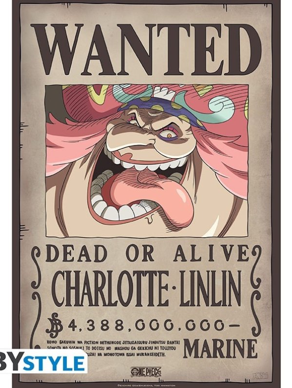 Visuel ONE PIECE WANTED POSTER BIG MAMA 2