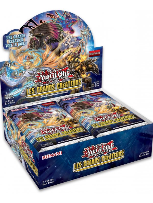 Visuel YU-GI-OH! JCC - DISPLAY - LES GRANDS CREATEURS