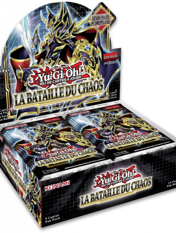 Visuel YU-GI-OH! BATAILLE DU CHAOS BOITE DE 24 BOOSTERS
