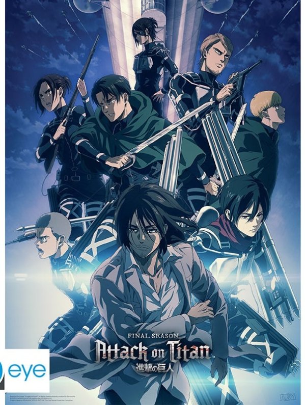Visuel POSTER ATTACK ON TITAN FINAL SEASON - BATAILLON D'EXPLORATION / REF: GBYDCO055