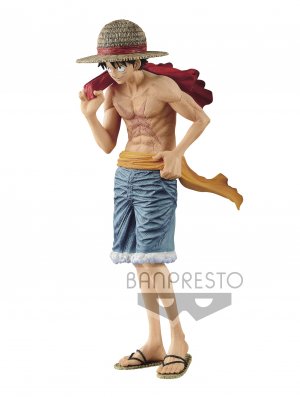 ONE PIECE MAGAZINE FIGURE #002 BANPRESTO MONKEY D LUFFY (22CM) VERSION A
