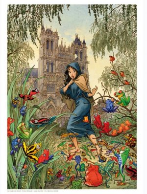 AFFICHE LUXE SAINTE-ULPHE CATHEDRALE D'AMIENS