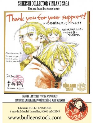 VINLAND SAGA OP SHIKISHI 2020 (OFFERT SOUS CONDITION)