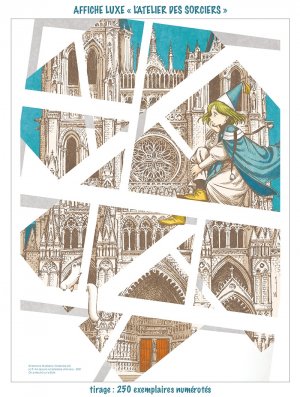 AFFICHE 800 ANS CATHÉDRALE AMIENS - L’Atelier des Sorciers