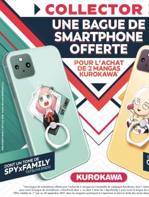 SPY X FAMILY BAGUE DE TEL COLLECTOR ANYA (OFFERT SOUS CONDITION)