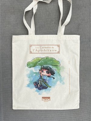 TOTE BAG LES CARNETS DE L’APOTHICAIRE