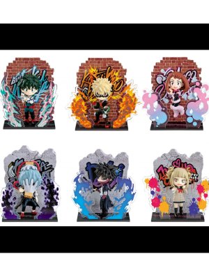 MY HERO ACADEMIA - WALL ART COLLECTION 6PCS