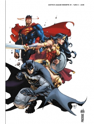 JUSTICE LEAGUE REBIRTH N°01 Variant