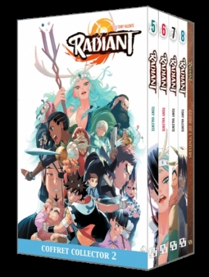 RADIANT COFFRET 02 (T05 à T08 + Artbook)