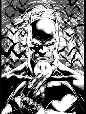 BATMAN REBIRTH N&deg;11 VC "LE BADGE" 1/2