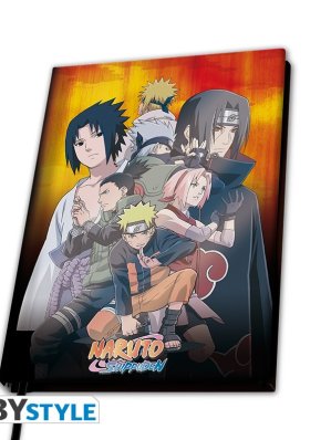 NARUTO SHIPPUDEN - Notebook A5 - Groupe Konoha