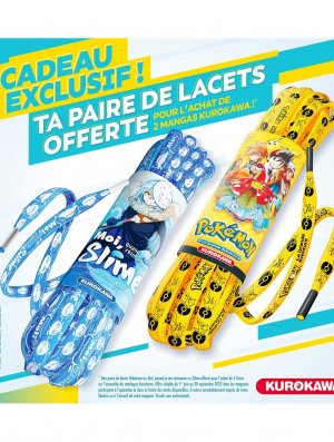 Paire de lacet collector POKEMON (offert sous condition)