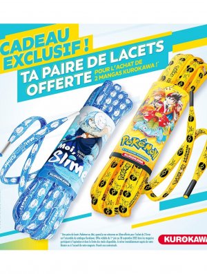 Paire de lacet collector SLIME (offert sous condition)