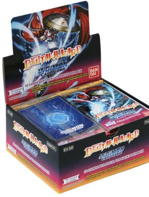 DIGIMON EX02 BOITE DE 24 BOOSTER DIGITAL HAZARD