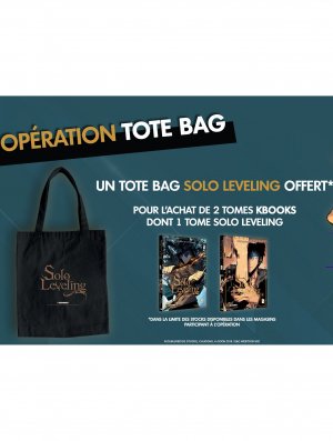 TOTE BAG SOLO LEVELING (OFFERT SOUS CONDITION)