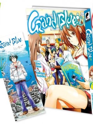 MARQUE PAGE GRAND BLUE (OFFERT SOUS CONDITION)