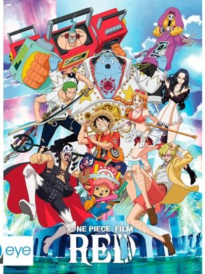 ONE PIECE : RED - POSTER "FESTIVAL" (52X38)