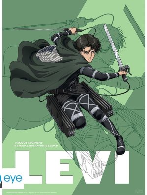 ATTACK ON TITAN - POSTER "S4 LEVI" (52X38)