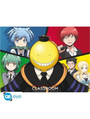 ASSASSINATION CLASSROOM - POSTER "KORO VS ÉLÈVES" (52X38)