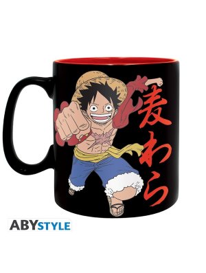 ONE PIECE - MUG - 460 ML - LUFFY & SKULL