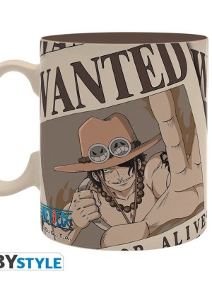 ONE PIECE - MUG - 460 ML - WANTED ACE