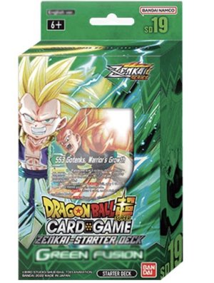 DBS CARD GAME: STARTER DECK - ZENKAI GREEN FUSION SD19