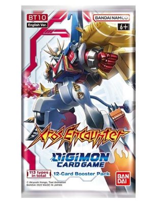 DIGIMON BT10 CARD GAME JCC: BOOSTER - XROS ENCOUNTE (ENGLISH VER.)