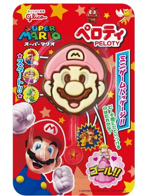 PELOTY GLICO SUPER MARIO CHOCOLATE