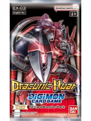 DIGIMON EX03 CARD GAME JCC - BOOSTER DRACONIC ROAR (EN)